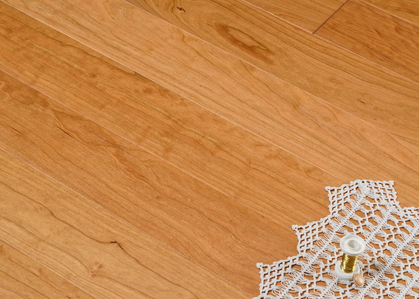 Parquet Merisier US massif PRBis G04 huilé 19x100x500-2400