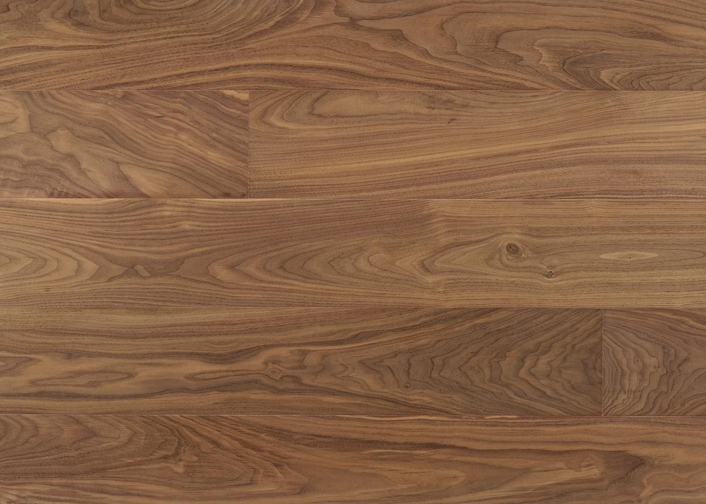 Parquet Noyer US contrecollé PRBis avec aubier vernis mat 14x139x2000