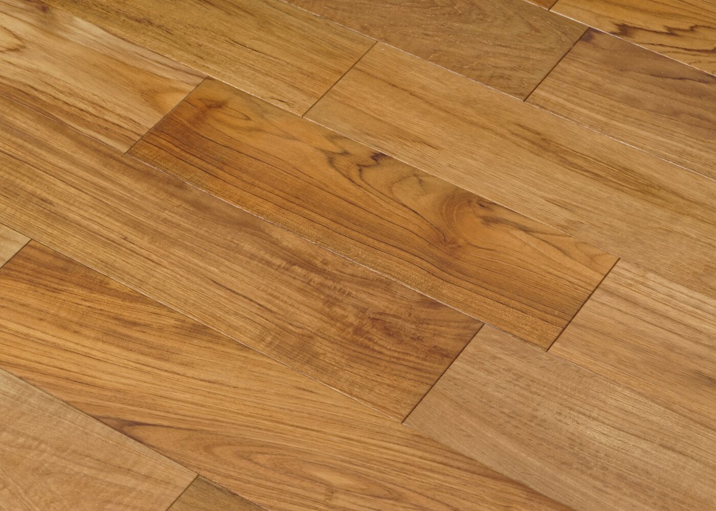 Parquet Teck d'Indonésie massif Premier huilé G4 12x90x1200