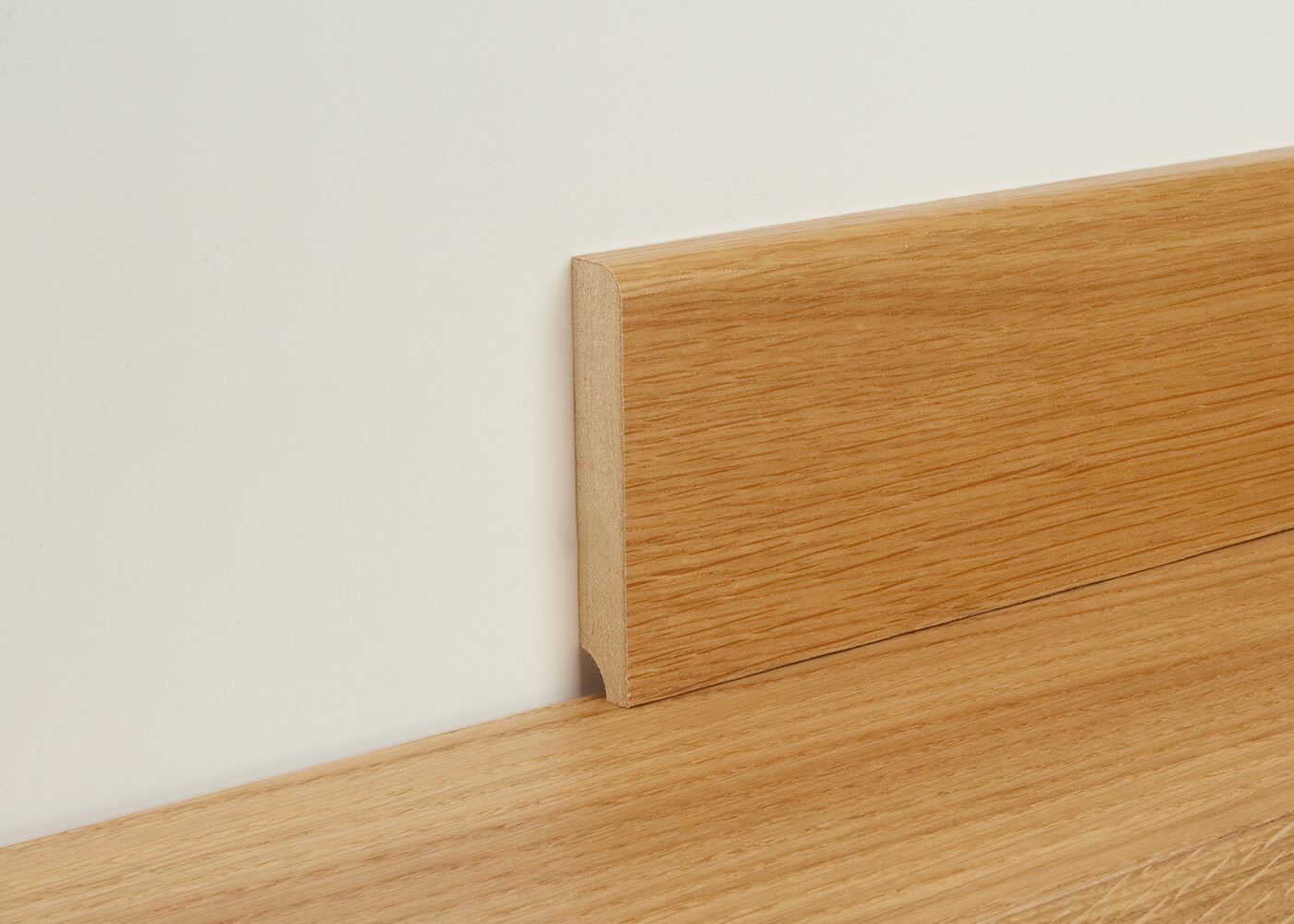 Plinthe MDF hydrofuge replaqué chêne gamme Benoit 1 12x80x2150