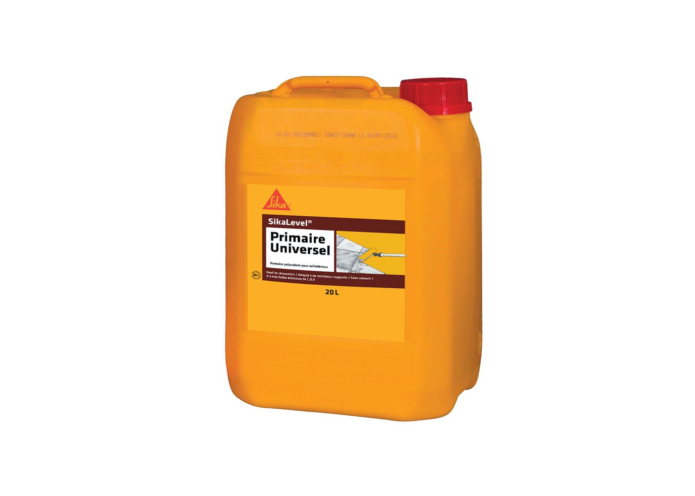 Primaire d'adhérence universel Sika Level pour ragréage P3 fibreux (sauf sur ancien parquet) bidon 5L