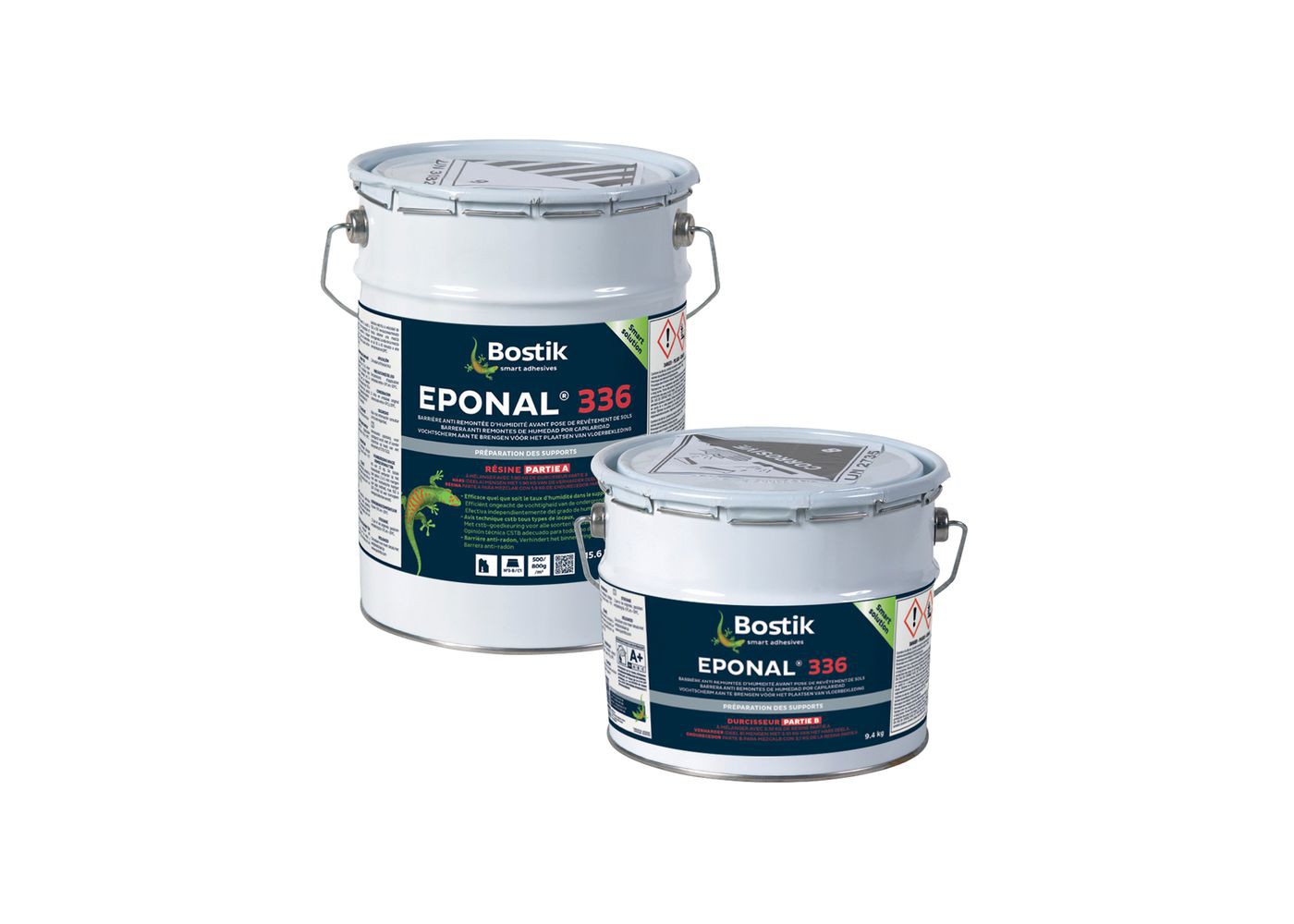 Résine epoxy Eponal 336 barrière anti-humidité bi-composant 5 ou 25kg