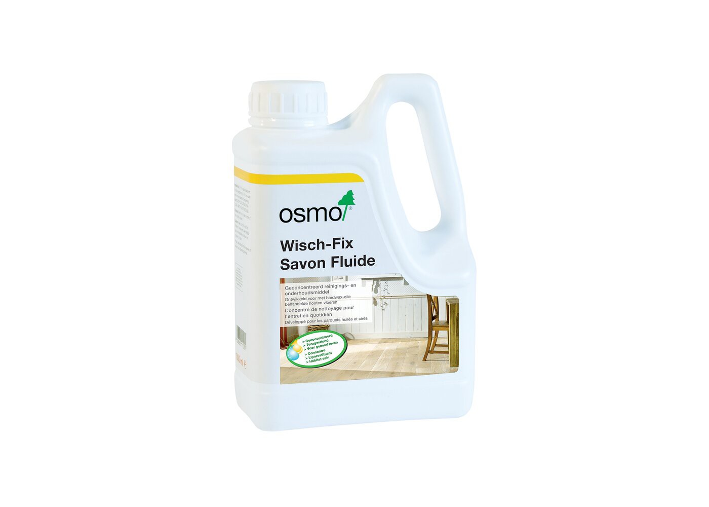 Savon liquide WishFix Osmo pour parquet huilé ciré 1 L