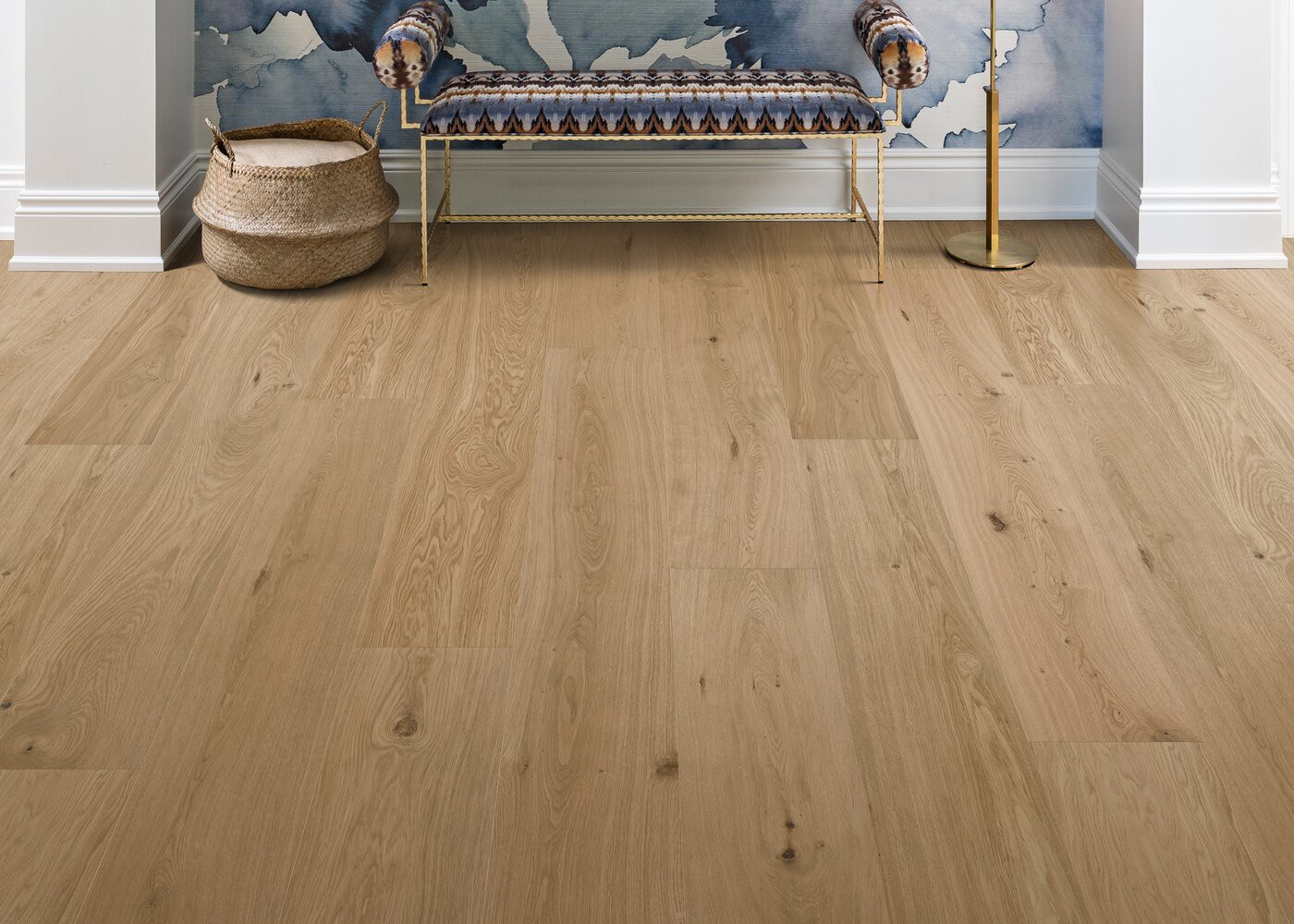 Placage bois densifi&eacute; GO4 Click 5GDry 2.0 Ch&ecirc;ne Brando El&eacute;gance vernis extra-mat usage commercial 11.2x206x2200