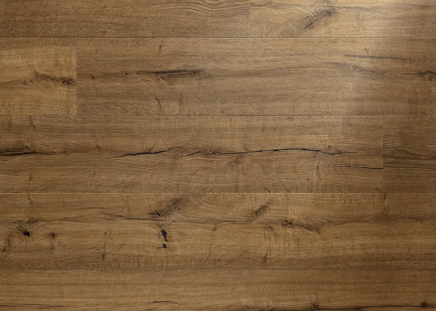 Vinyle rigide Chêne Café René passage commercial 4.5x224x1524