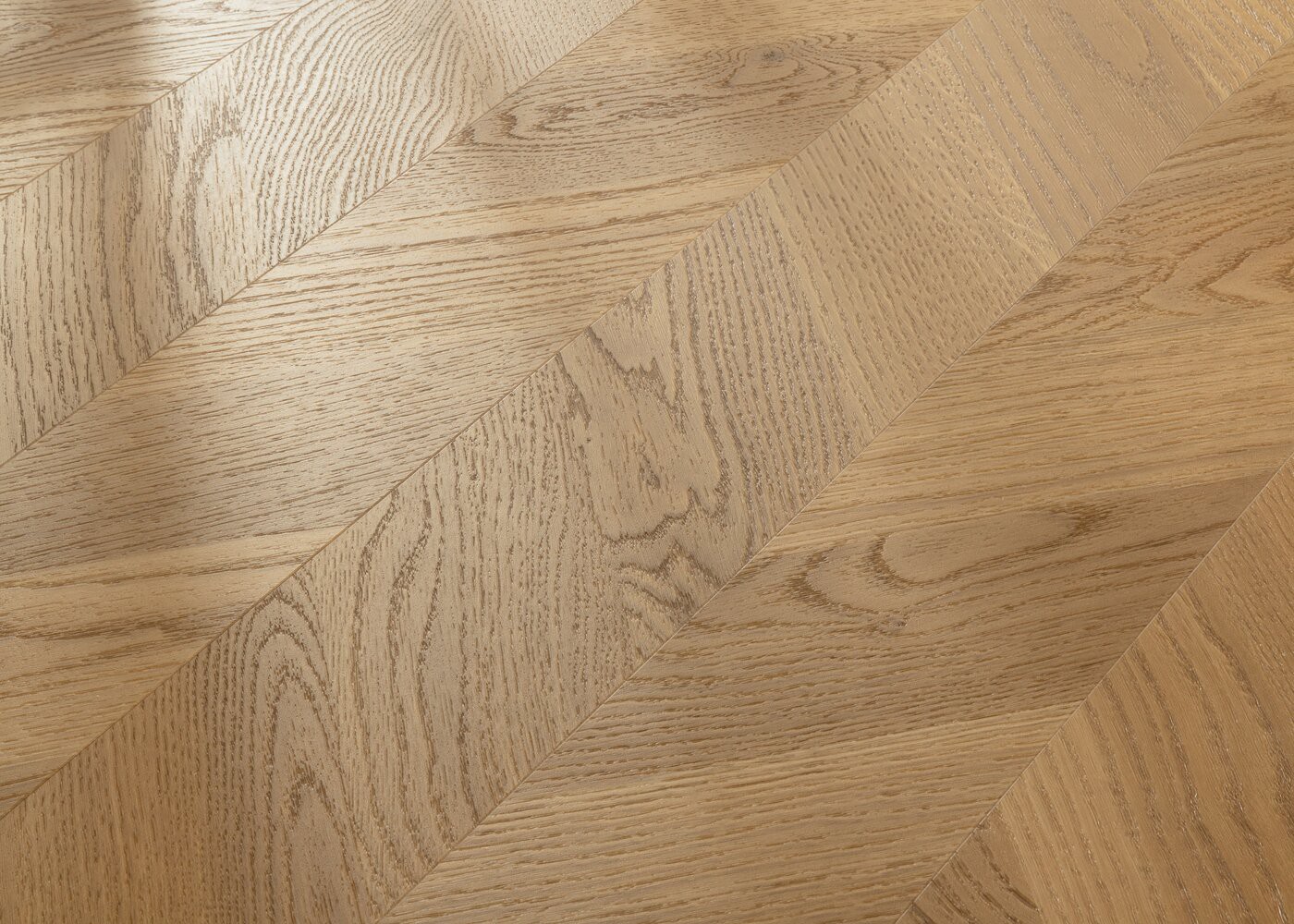 Vinyle rigide Ch&ecirc;ne passage commercial Point de Hongrie Ch&ecirc;ne Toblerone 4.5x123x1524