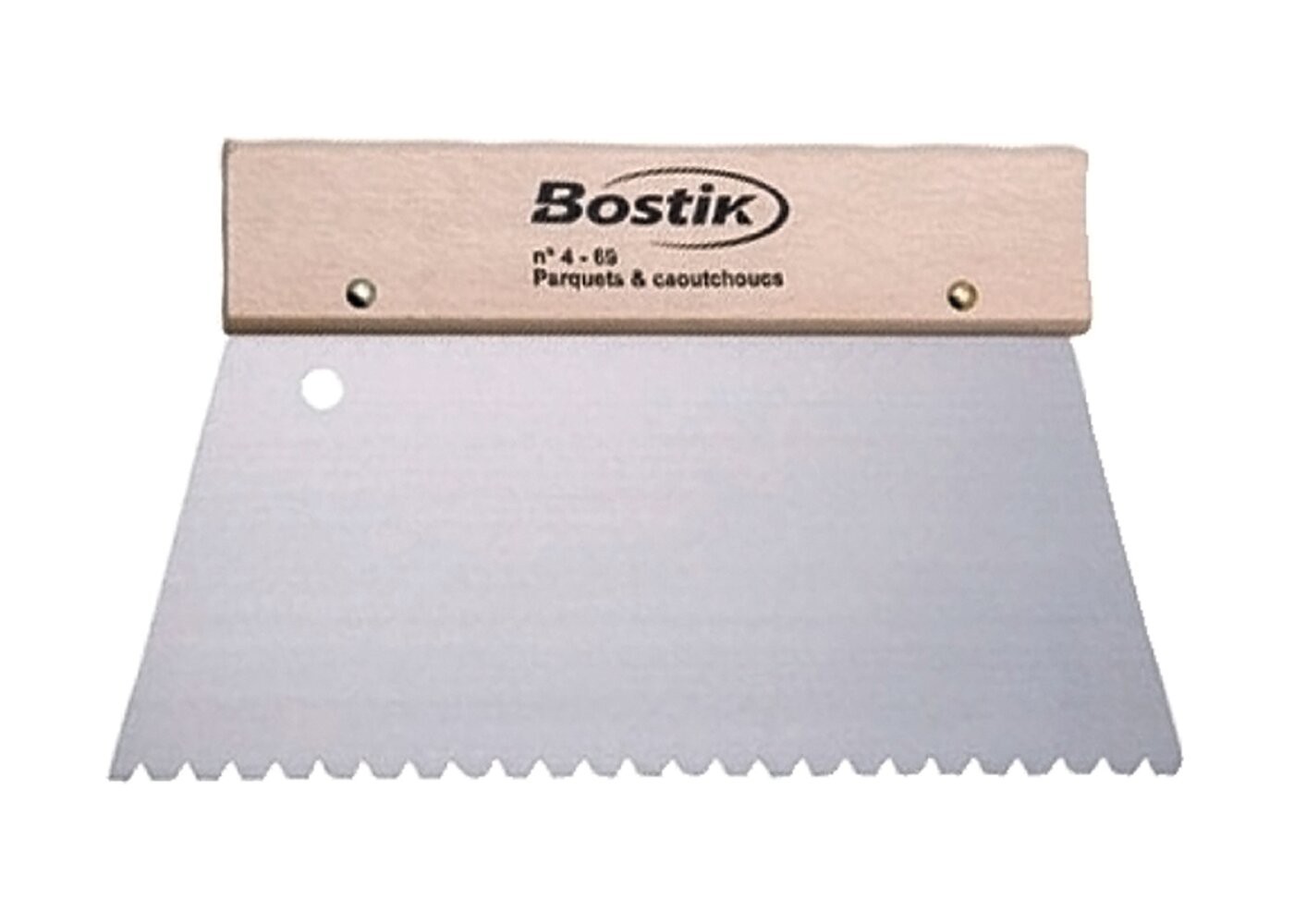 Spatule &agrave; colle n&deg;4, pour parquets de 14 &agrave; 23mm