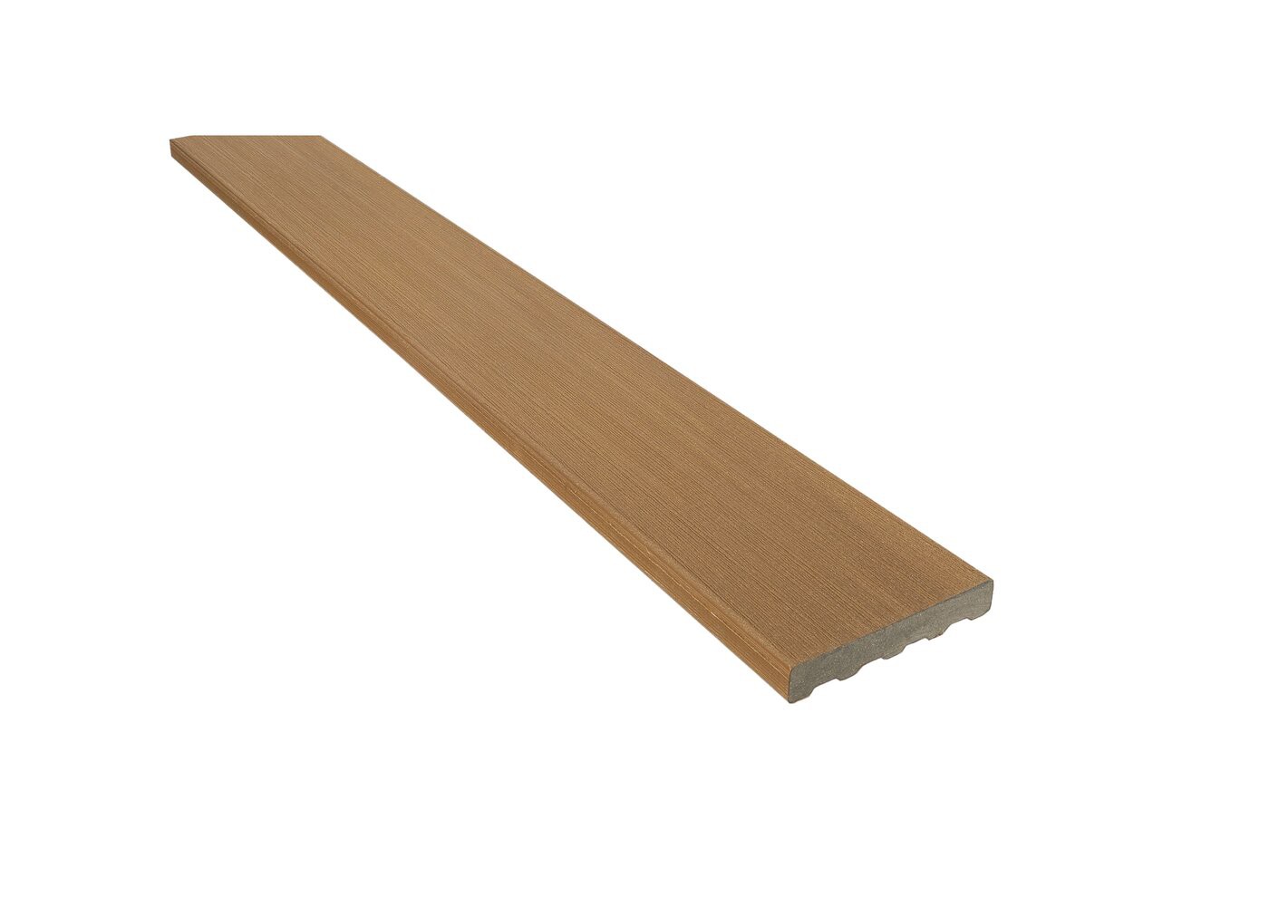 Planche de finition composite co-extrudé Brun Lima 23x180x4000