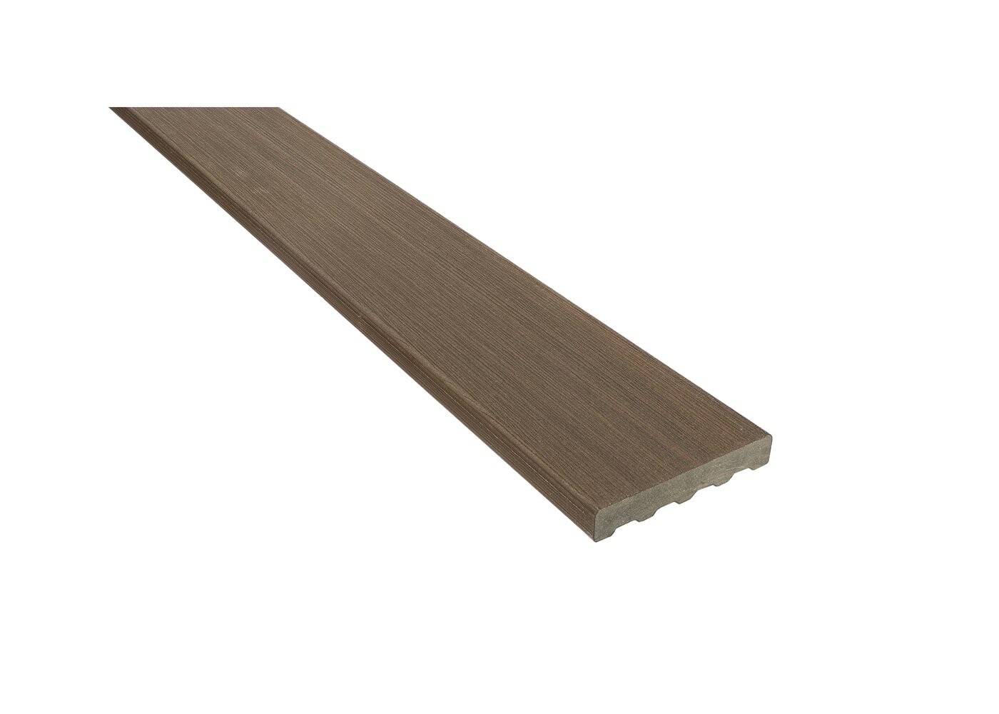 Planche de finition composite co-extrudé Brun Rio 23x138x4000