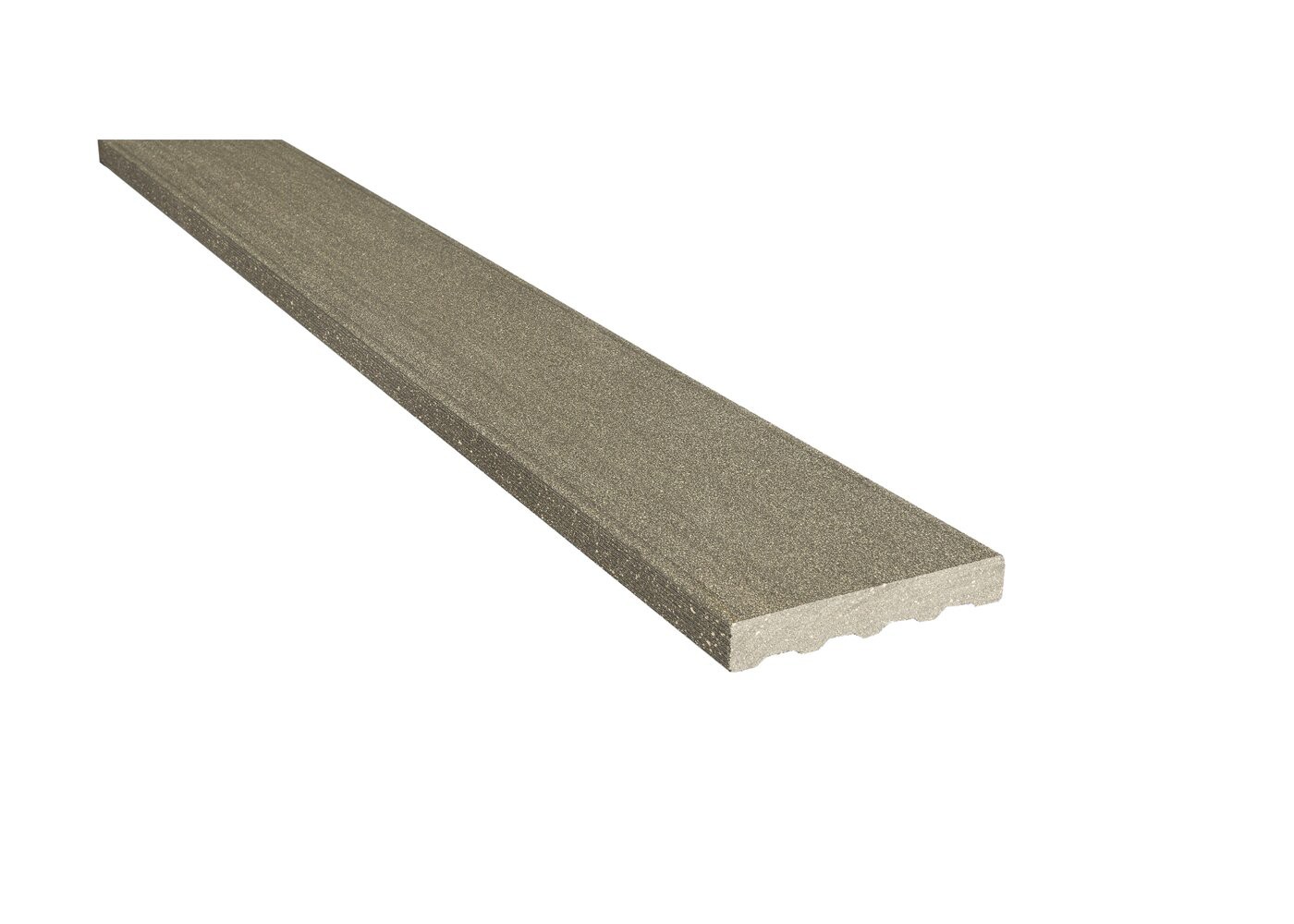 Planche de finition composite Gris Anthracite 23x138x4000