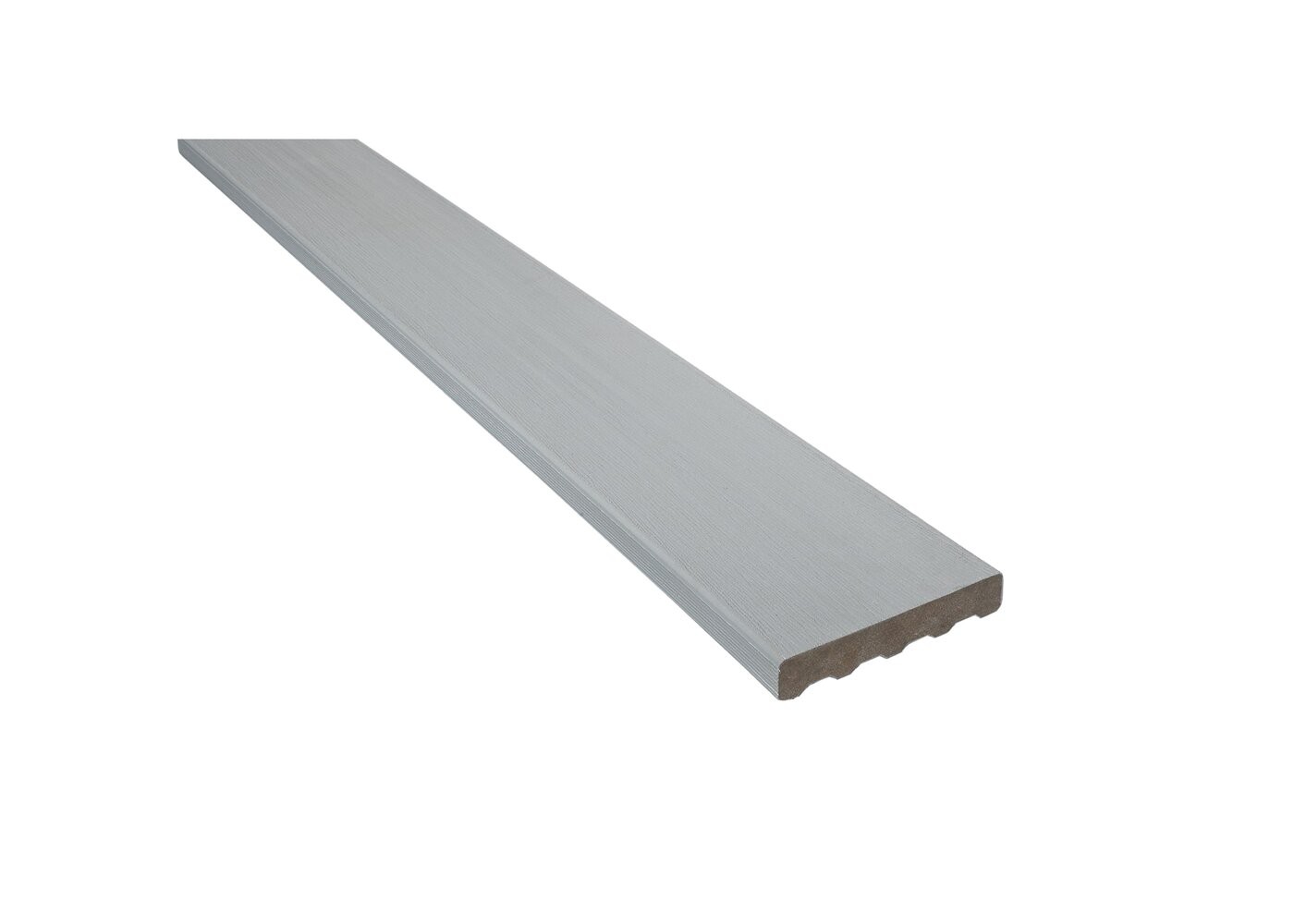 Planche de finition composite co-extrudé Gris Belem 23x180x4000