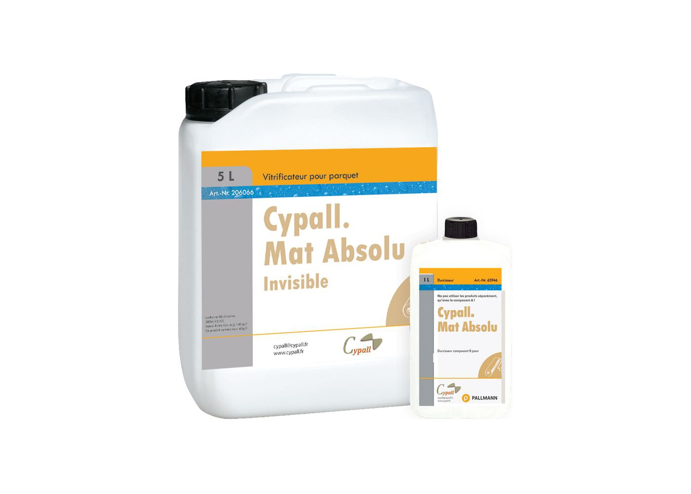 Vernis Mat Absolu 2K bi-composant polyuréthane Effet Invisible 5 + 0,5 + 0,5 L