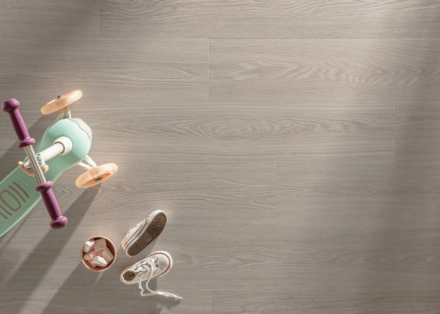 Vinyle rigide Ch&ecirc;ne Bunny passage r&eacute;sidentiel 4x178x1219