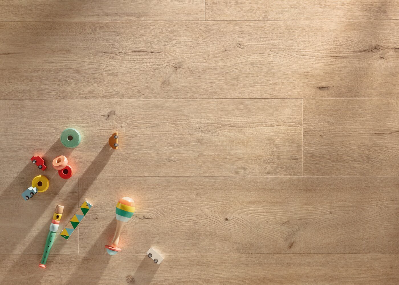 Vinyle rigide Ch&ecirc;ne Skyfall passage commercial 4.5x240x2000