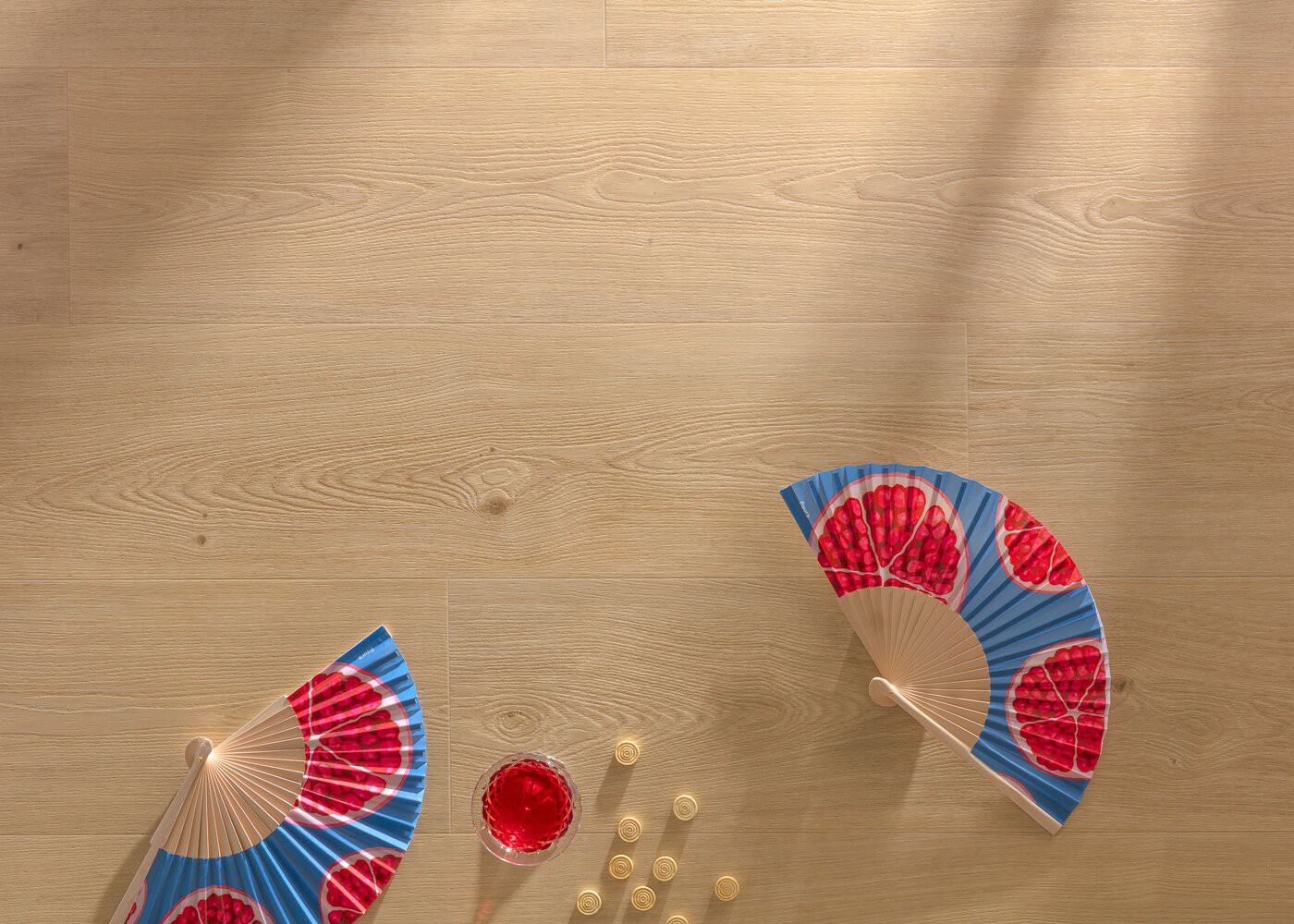 Vinyle rigide Ch&ecirc;ne Ile de R&eacute; passage commercial 4.5x240x2000