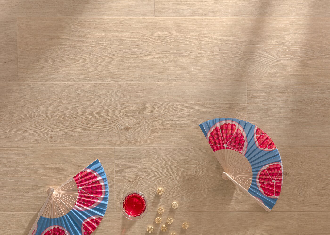 Vinyle rigide Chêne Matterhorn passage commercial 4.5x240x2000